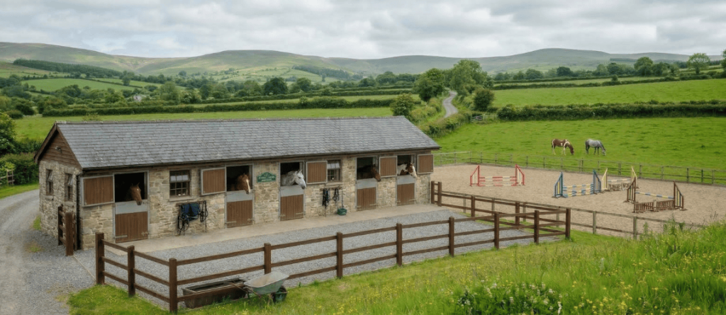 Irish stable yard